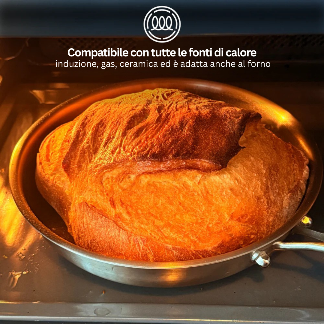 Padella Wok in Titanio