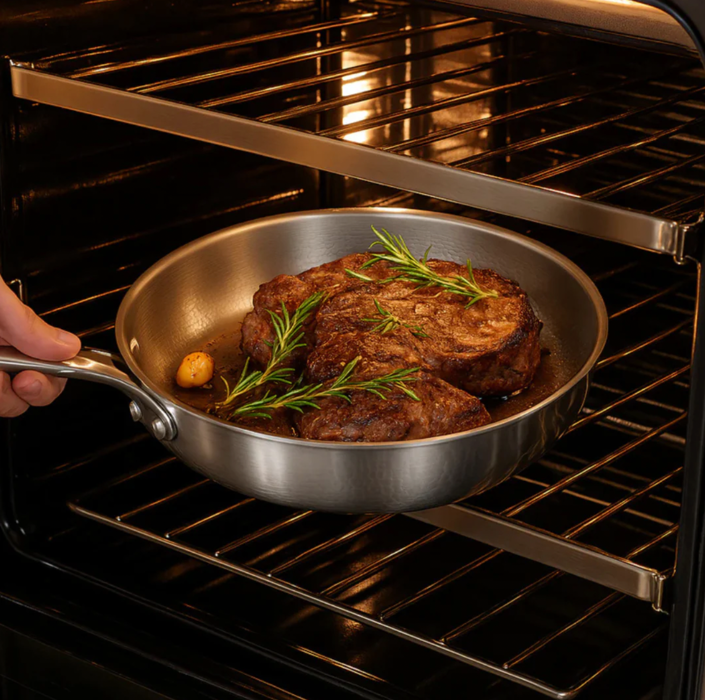 Padella Profonda in Titanio