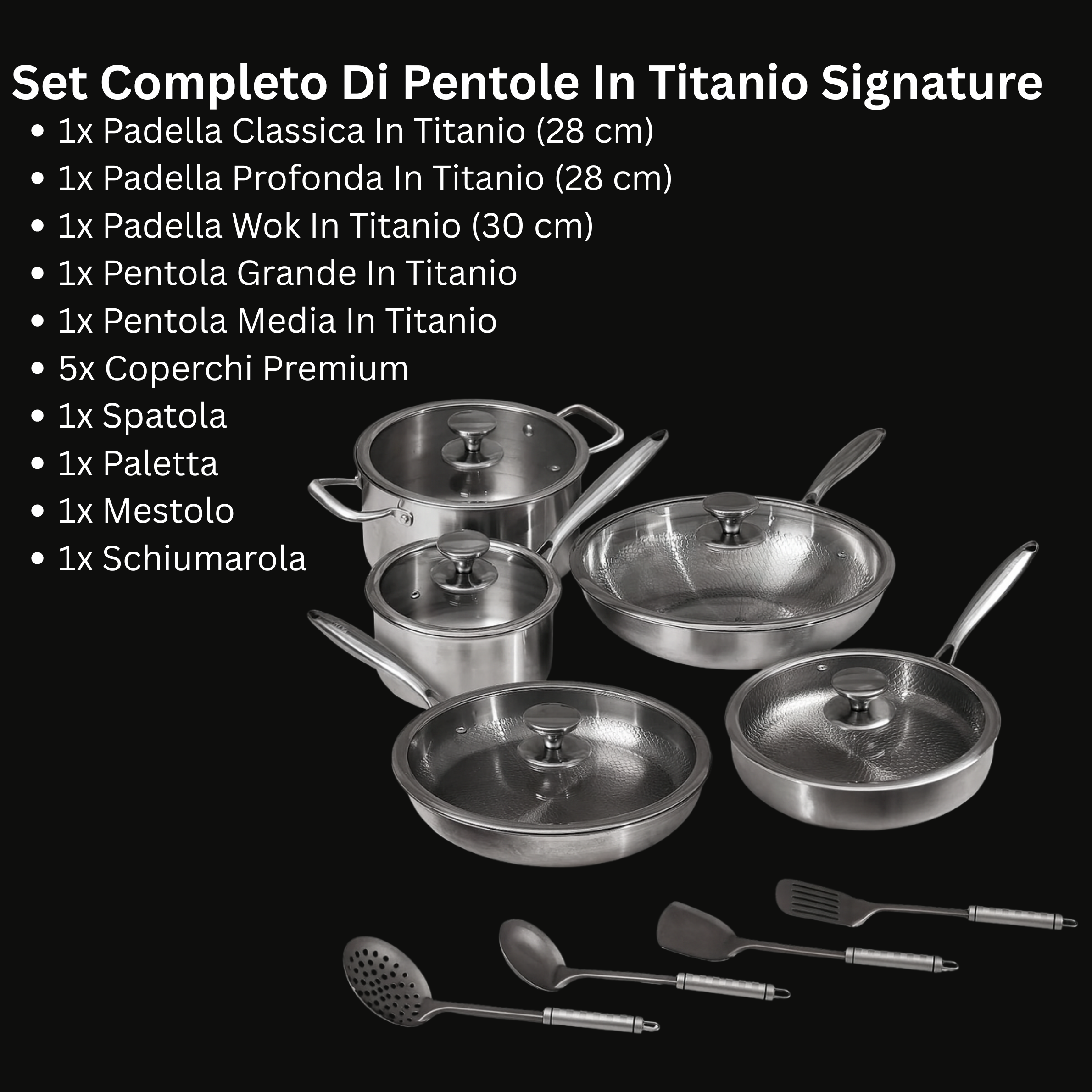 Set Completo Di Pentole