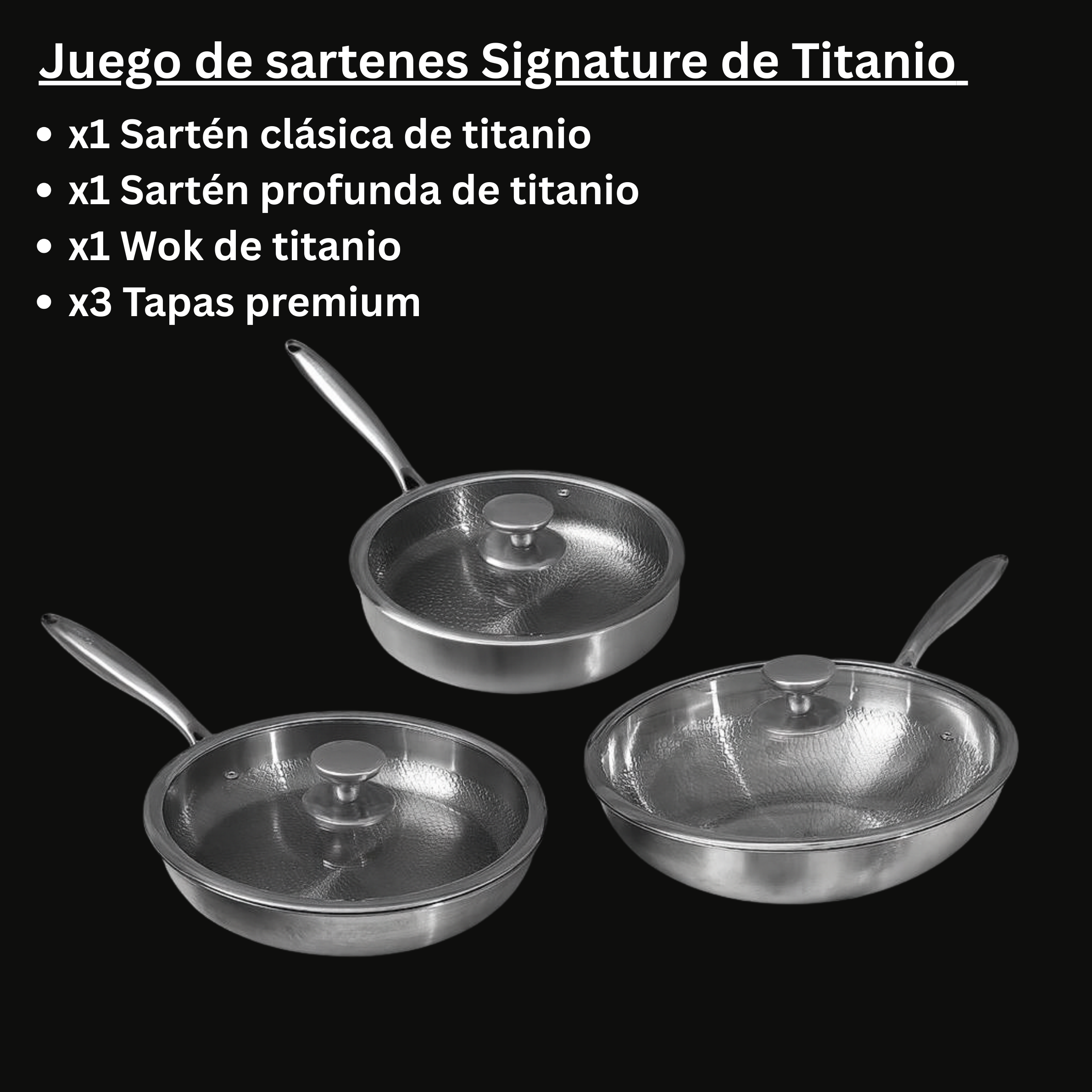 Set di Padelle Signature