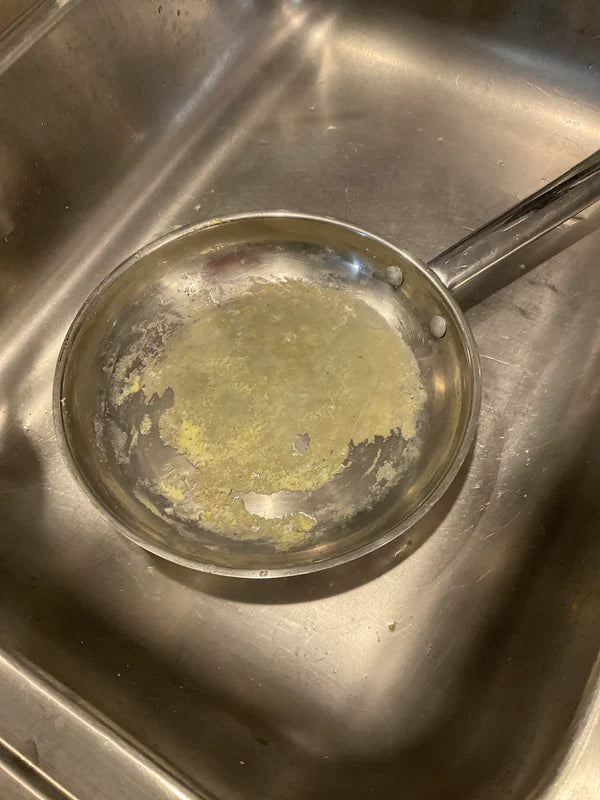 Padelle in acciaio inossidabile